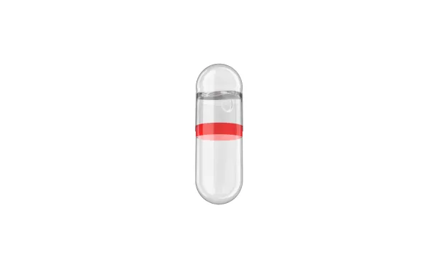 GL Vertical Red band capsule